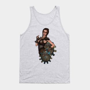 The lady of Steampunk Tank Top